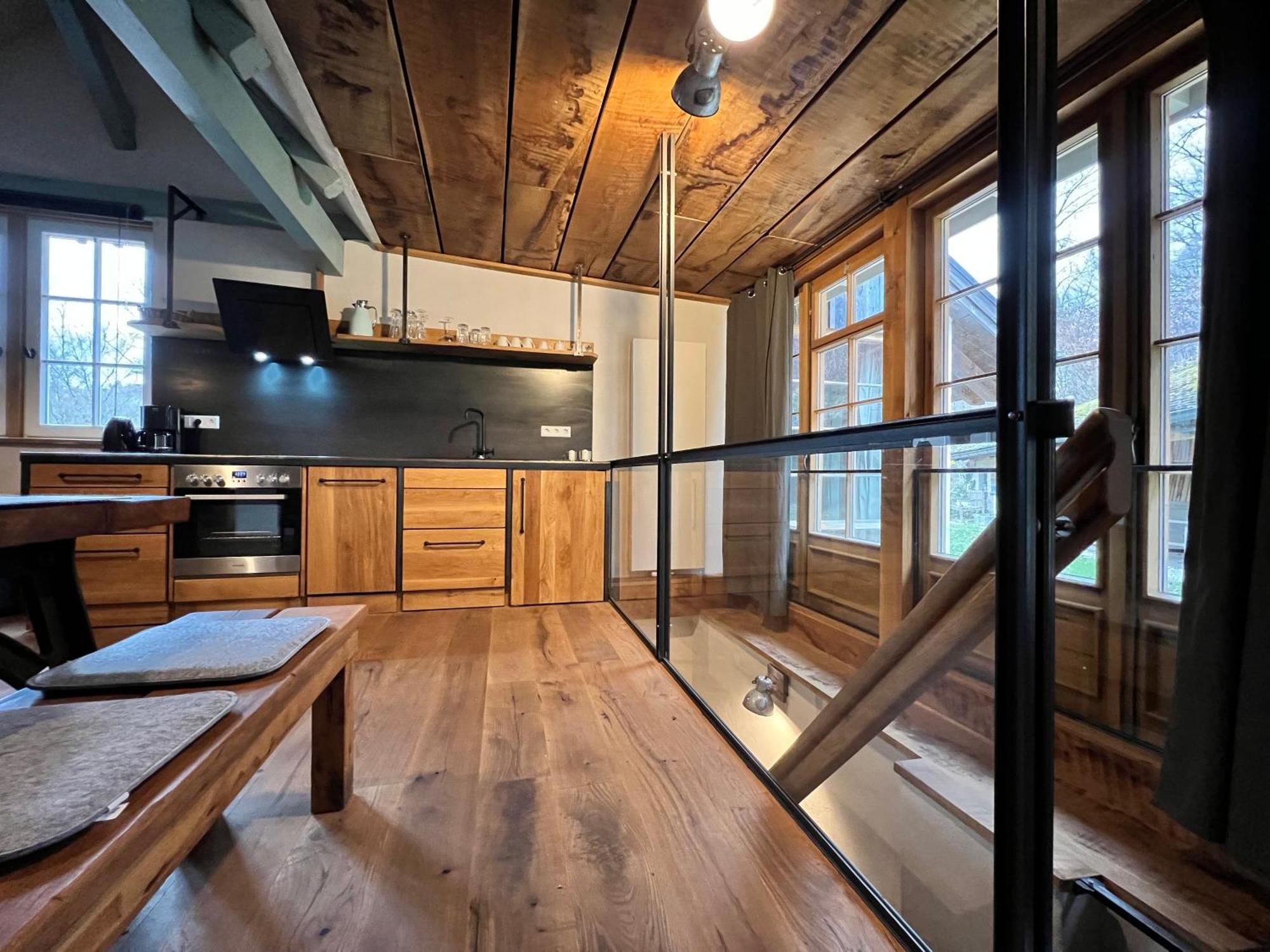 Goldbachmuehle Fewo Kornhaus ユーバーリンゲン エクステリア 写真